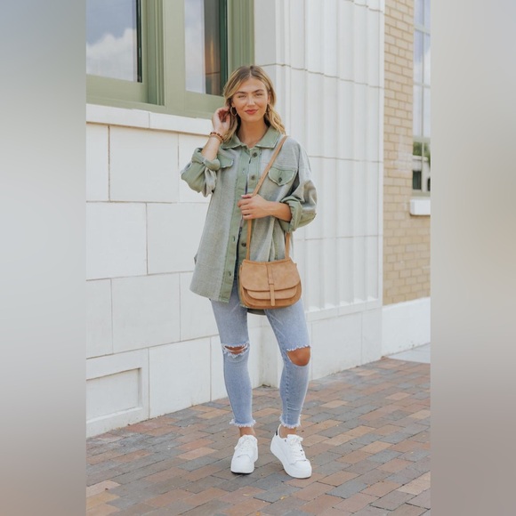 🎉LAST PIECE🎉About Free People Ruby Jacket in Jaded - Picture 11 of 11